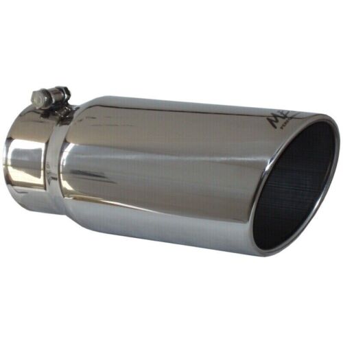MBRP T5051 for Universal Tip 5 O.D. Angled Rolled End 4 Inlet 12 Length - Picture 2 of 12