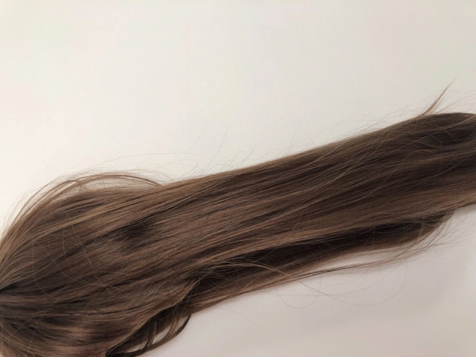 Women Girls Natural Look Fringe Cosplay Costume Party Long Full Long Hair Wigs  - Image 4 of 4