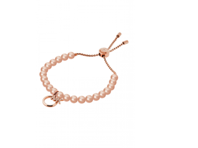 michael kors rose gold crystal bracelet