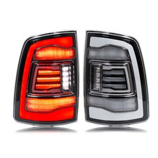 Led Clear Tail Lights For Dodge Ram 2009-2018 4th Gen Animation Rear Lamps