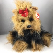 TY Classic Plush YAPPY Yorkie Yorkshie Terrier Dog 8.5 inch Retired Soft Puppy