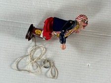 Vintage Pirate Rope Climbing Climber Tin Toy T.P.S. Japan For Repair /P2/