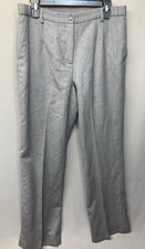 Pendleton Womens 12 Dress Pants Virgin Wool USA Lined Slacks Gray Career Classic