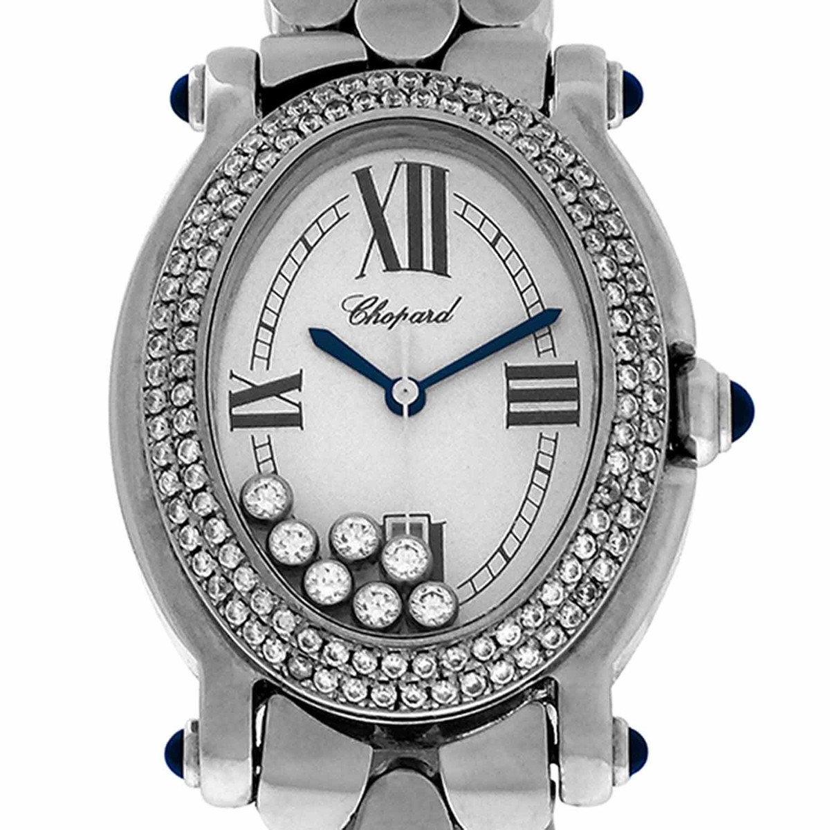 Women's Stainless Steel Chopard Happy Sport Oval, Ref. 27 Women's Stainless Steel Chopard Happy Sport Oval, Ref. 27