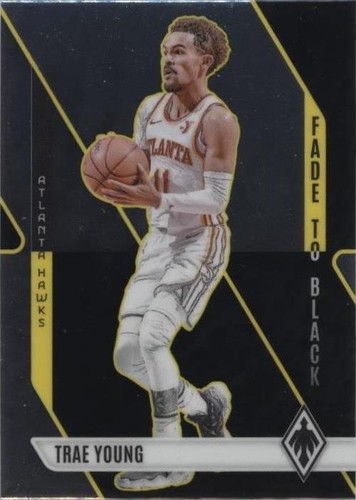 2023-24 Panini Phoenix #16 Trae Young Fade To Black | eBay