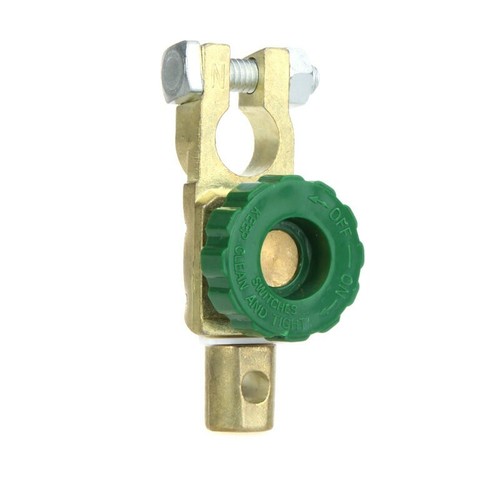 Interruptor aislante de corte de batería 12v-24v verde resistente - corriente constante 125A - Imagen 2 de 5