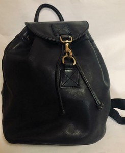 polo leather backpack