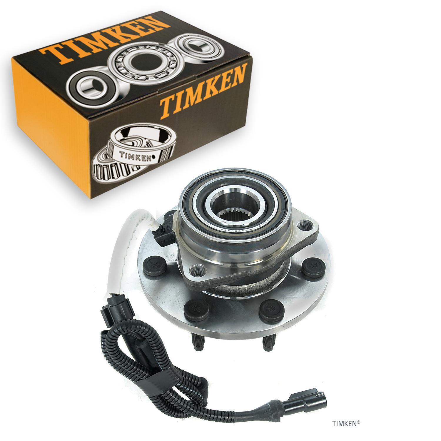 Timken Front Wheel Bearing and Hub Assembly for 2004 Ford F-150 Heritage 4WD