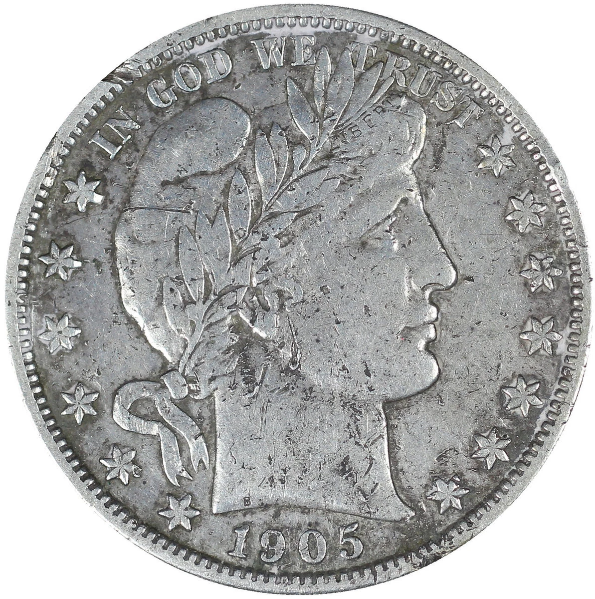 1905 Year Barber Half Dollars (1892-1915) for sale | eBay