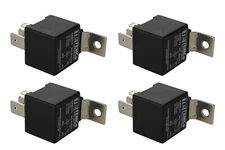 4 LOT TEMCo INDUSTRIAL 12 V 60/80 Amp Bosch Style S Relay SPDT Automotive