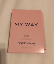 NEW GIORGIO ARMANI MY WAY NECTAR EAU DE PARFUM SPRAY SAMPLE TRAVEL .04 FL OZ