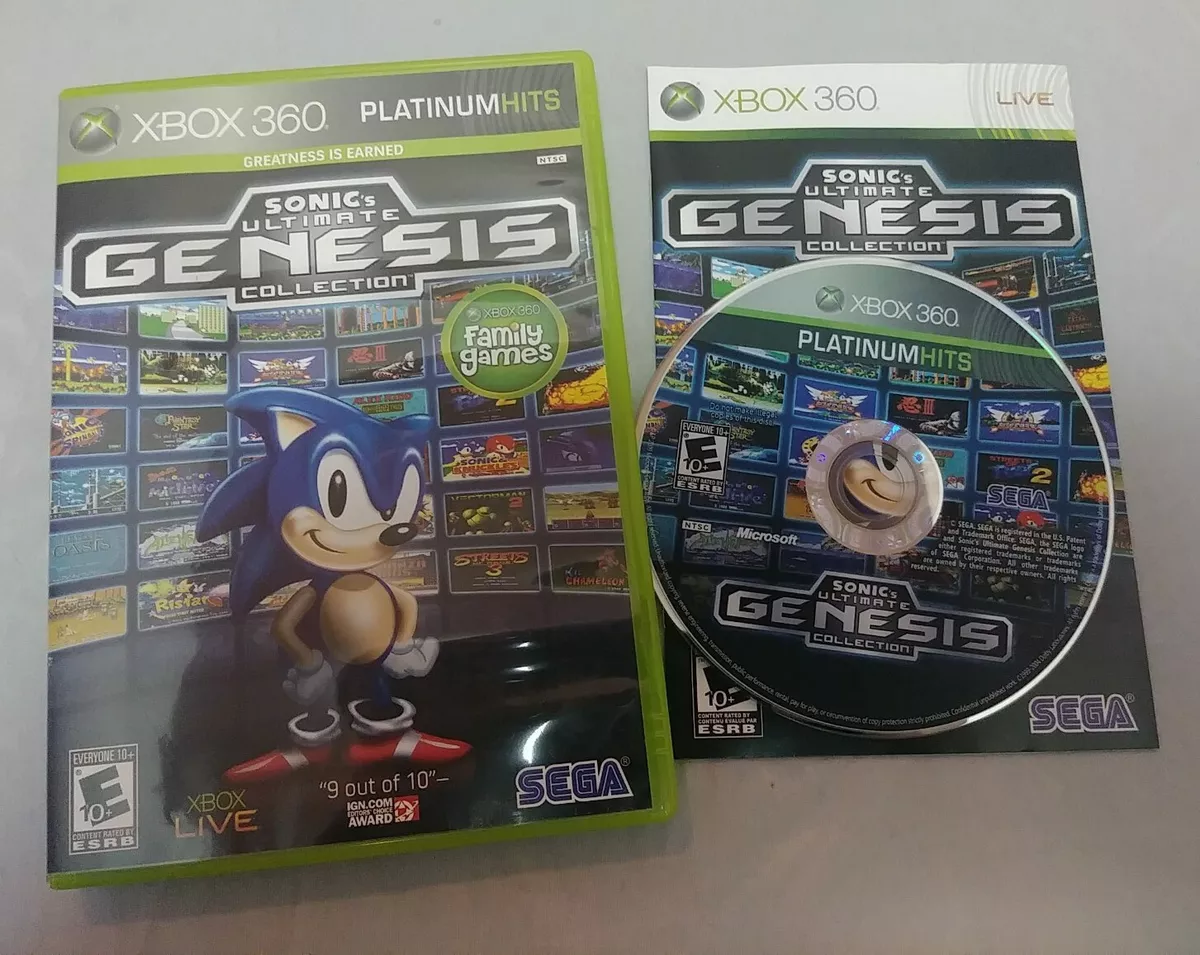 Jogo Sonic Ultimate Genesis Collection Xbox 360 Sega em Promoção é