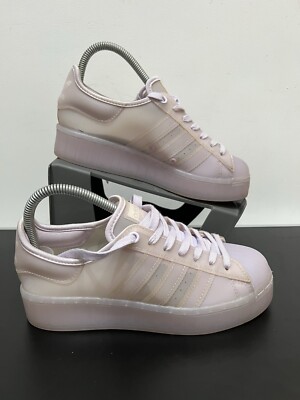 ADIDAS SUPERSTAR JELLY TRAINERS, Ladies UK Size 5, Purple/Clear,*EXCELLENT  USED* | eBay UK