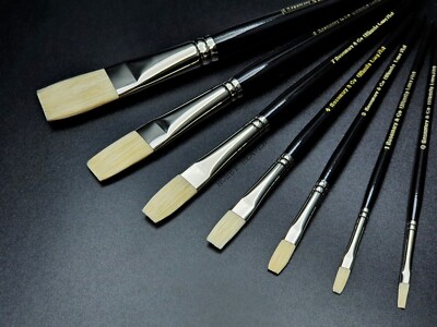 Rosemary & Co Ultimate Bristle Long Flat Brushes Full Range Singles