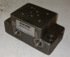 NEW BOSCH RACINE HYDRAULIC VALVE 1/4" NPT D01H-S06C-1 959675