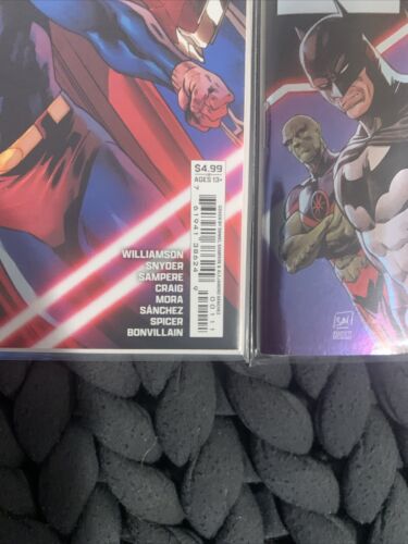 DC All In Special 2 Book Lot: Sampere Foil Variant & Regular Cover w/ JLA Card - Picture 7 of 24