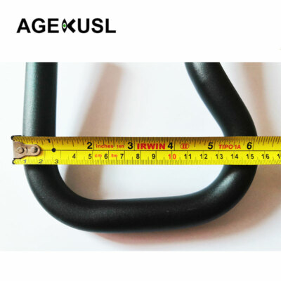 Manubrio A P Per Bici AGEKUSL, Tipo Brompton, In Alluminio Nero, Diametro 22,2/25,4 Mm Con Impugnature
