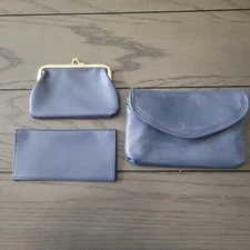 Vintage wallet purse bag. Pacific Connections.  Comes with coin purse, keychain