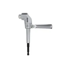 AUCO Durable Right Angle Drill Attachment, Adjustable Drill Adapter, Impact F...