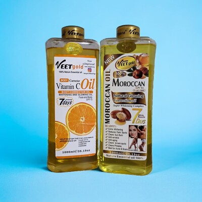 Veet Gold Vitamin C Oil With Morrocan Oil 1000ml