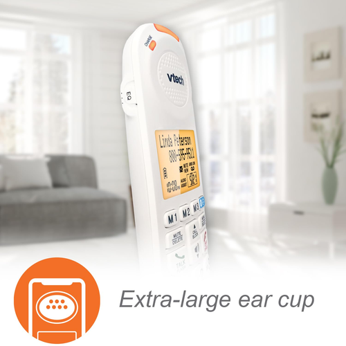 Teléfono inalámbrico amplificado para personas mayores con con con con con con conconstador automátic - Zdjęcie 5 z 12