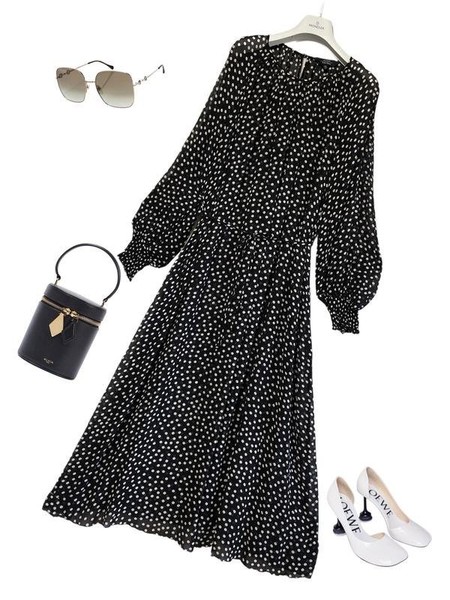 Women & Other Stories Dress Black Viscose 38 / M / #3IR7