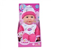 Simba - Laura Cutie, WeichköRperpuppe Mit Schlafaugen Im SüßEn KäTzchenstra ...