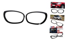 1 Pair Black Headlight Trim 51138739351 Bezel