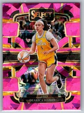2024 Select WNBA Dearica Hamby Pink Ice #77 Los Angeles Sparks