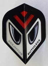 Ruthless Eyes with Red Forehead Standard Dart Flights