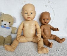 2 Baby Dolls To Dress ~ 14" & 18"  Vinyl Dolls ~ Undressed Dolls