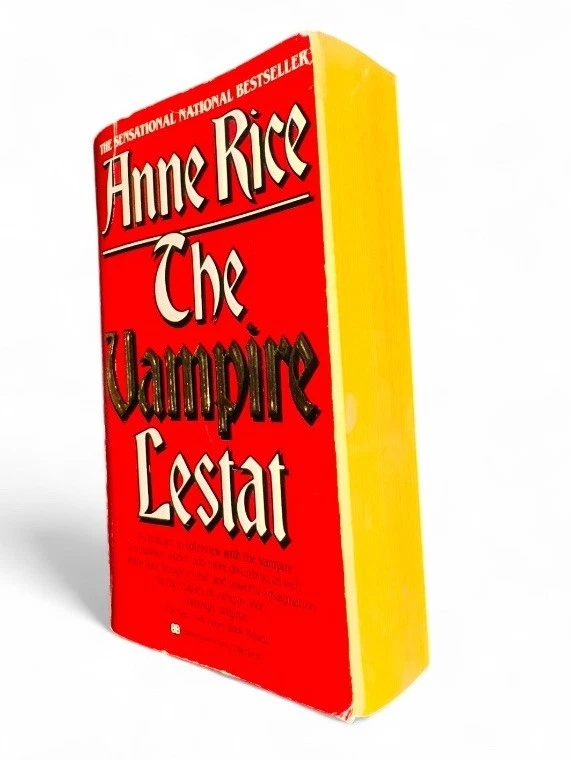 The Vampire Lestat Anne Rice 1986 First Ballantine Edition Horror Fiction Foto 4 de 4