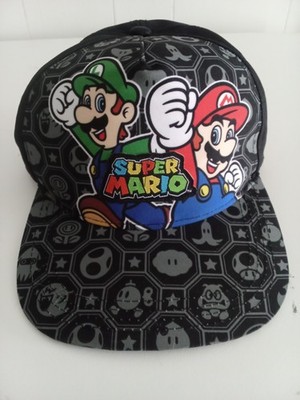 super mario bros snap back cap