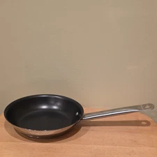 Tramontina 8.5" Frying Pan 18/10 Stainless Steel Nonstick Tri-Ply Base Oven Safe