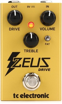TC Electronic Zeus Drive Overdrive Pedal (5-pack) Bundle
