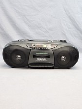 Magnavox AZ8068/17 Boombox CD-Casette Player-AM/FM Radio-W/Cord - Tested-Working