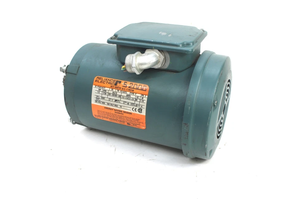 Reliance Electric P14H1447T AC Motor 3PH 1730 RPM, 1.5HP, 208-480V, FC145TC - Image 2 of 4