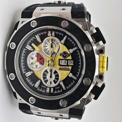 Gevril GV2 Corsaro Automatic Chronograph Watch 50mm Men's Swiss