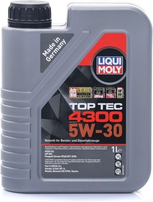 2323 Toptech Motoröl HC 4300 5w30 1L