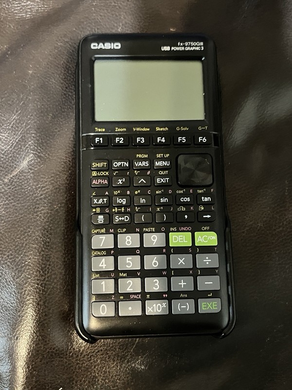 Casio fx-9750GIII Graphing Calculator - Black
