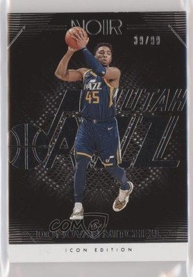 2019-20 Panini Noir Icon Edition 39/99 Donovan Mitchell #79 9ih