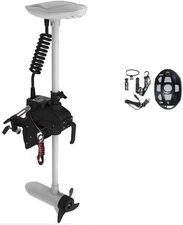 AQUOS Haswing 12V55LBS 26" Transom Trolling Motor with 2.4G Wireless Remote