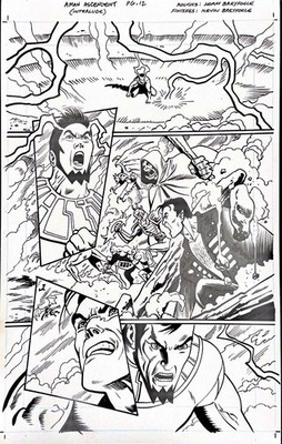 Original : Danger's Dozen Interlude Page # 12. Artist: Norm and Kevin Breyfogle