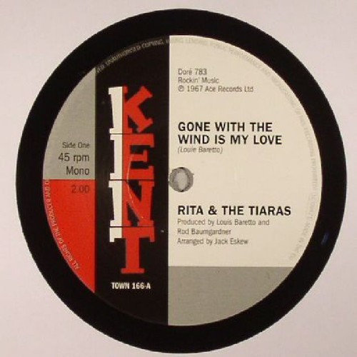 RITA & THE TIARAS/THE DORE STRINGS - Vom Winde verweht ist meine Liebe - Vinyl (7")