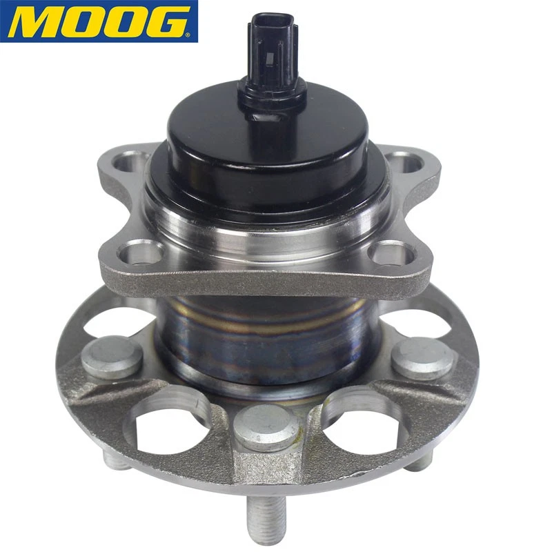 Par de conjunto de buje de cojinete de rueda trasera MOOG para Toyata Prius E11 2010-2015 Foto 4 de 4