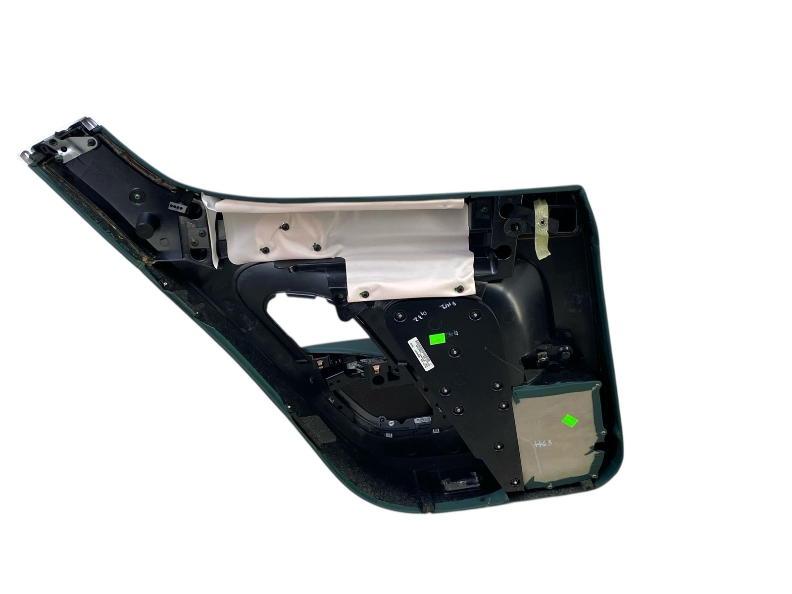 2015 ASTON MARTIN RAPIDE RIGHT REAR INNER DOOR TRIM PANEL COVER PARLIMENT GREEN