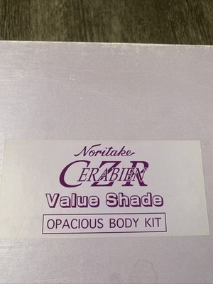 Noritake CZR Opacious Body Kit Plus 9jar of Margin 