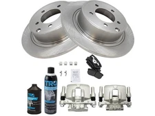 For 2011 Dodge Caliber Brake Pad Rotor and Caliper Set Rear 25337SVHD 2.4L 4 Cyl