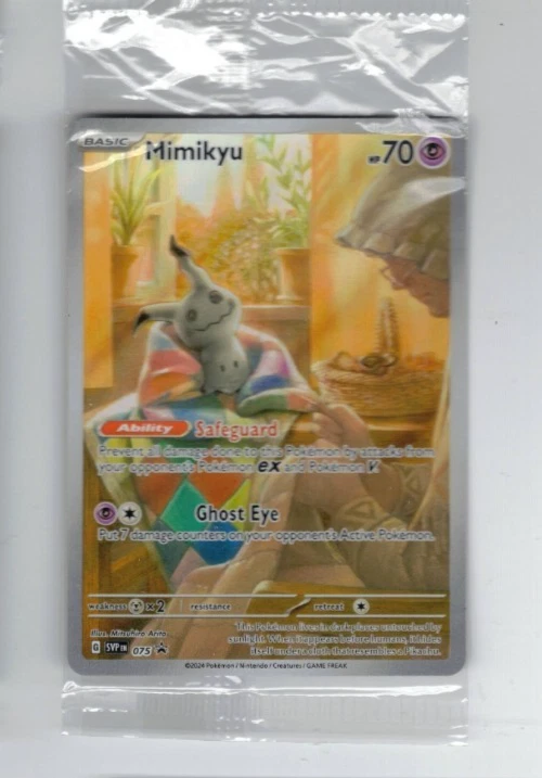 Mimikyu 075 Sv: Scarlet & Violet Promo Cards for sale | eBay