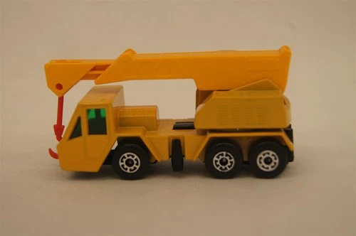 MATCHBOX LESNEY #49 Crane Truck Yellow 1976 Superfast ENGLAND